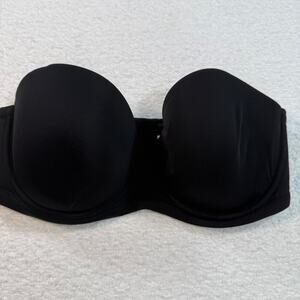 wacoal womens black strapless bra 854199 size 36dd